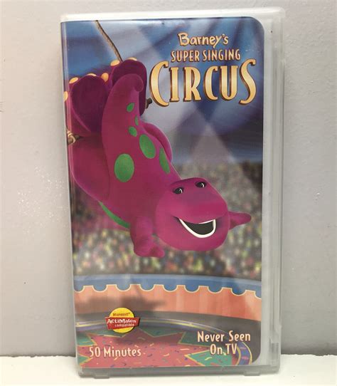 An app made just for kids. . Barney super singing circus vhs